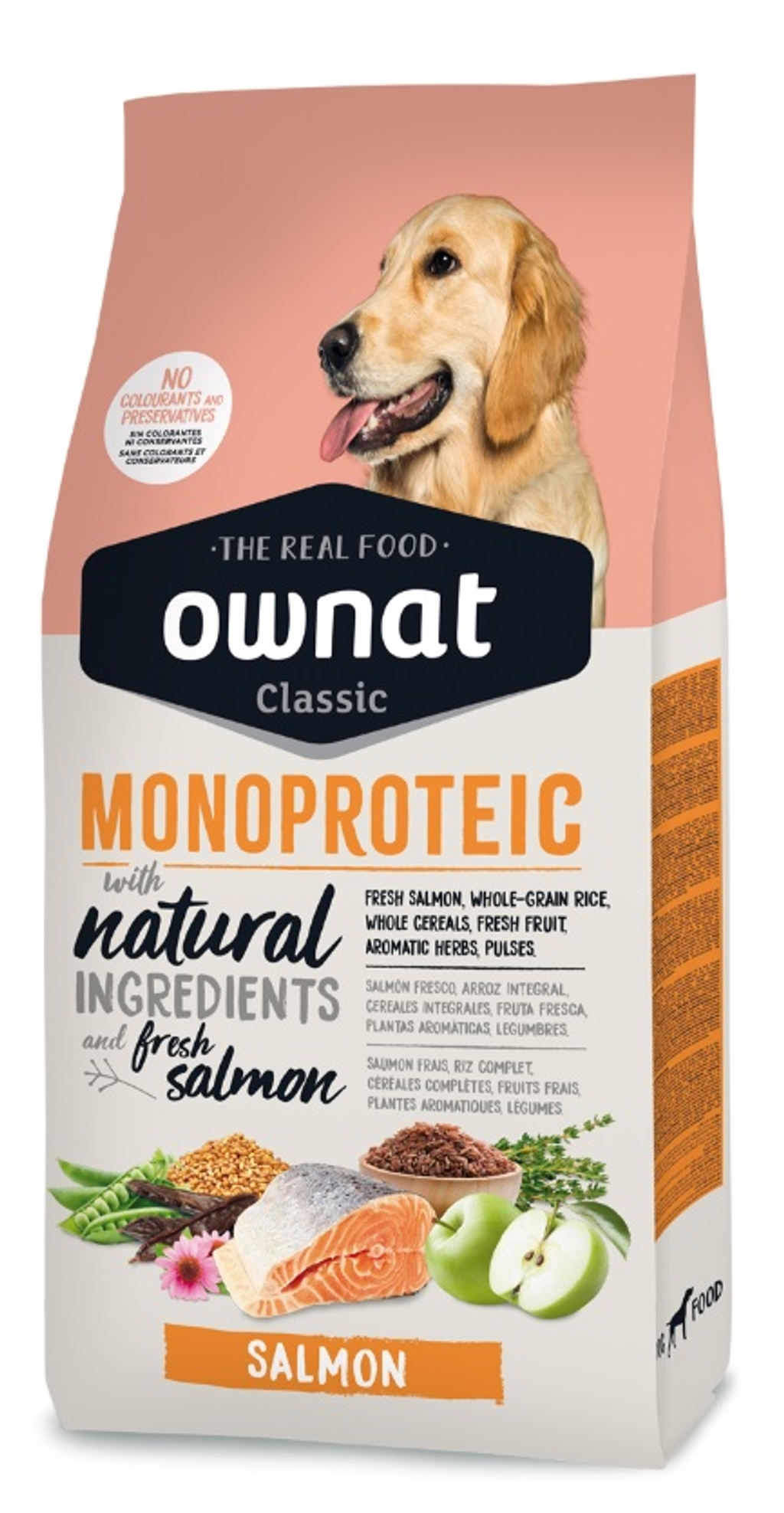 OWNAT CLASIC MONOPROTEIC SALMON 4KG
